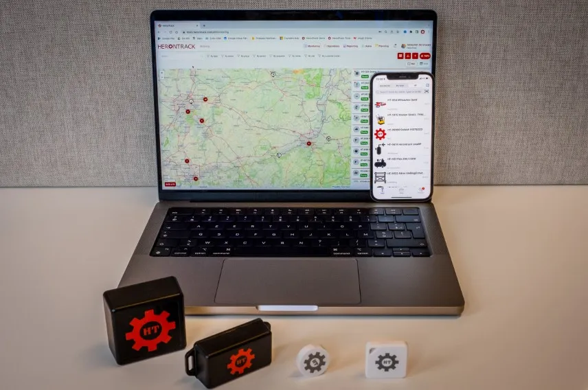 Puce GPS pour outillage sur chantier HeronTrack — free download
